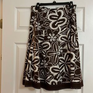Carole Little fully lined skirt size 6